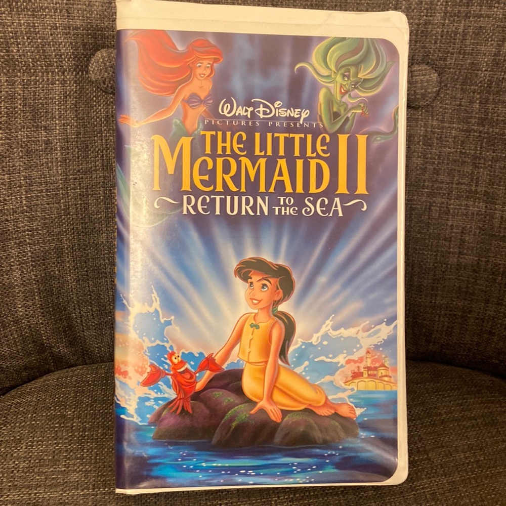 Rare Walt Disney Original The Little Mermaid II (2) Return to The Sea VHS